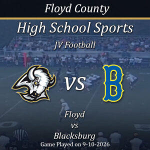 JV Football: Floyd vs Blacksburg 9-10-2026