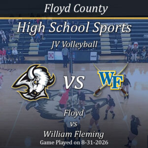 JV Volleyball: Floyd vs William Fleming 8-31-2026