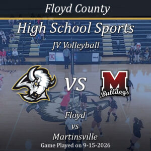 JV Volleyball: Floyd vs Martinsville 9-15-2026